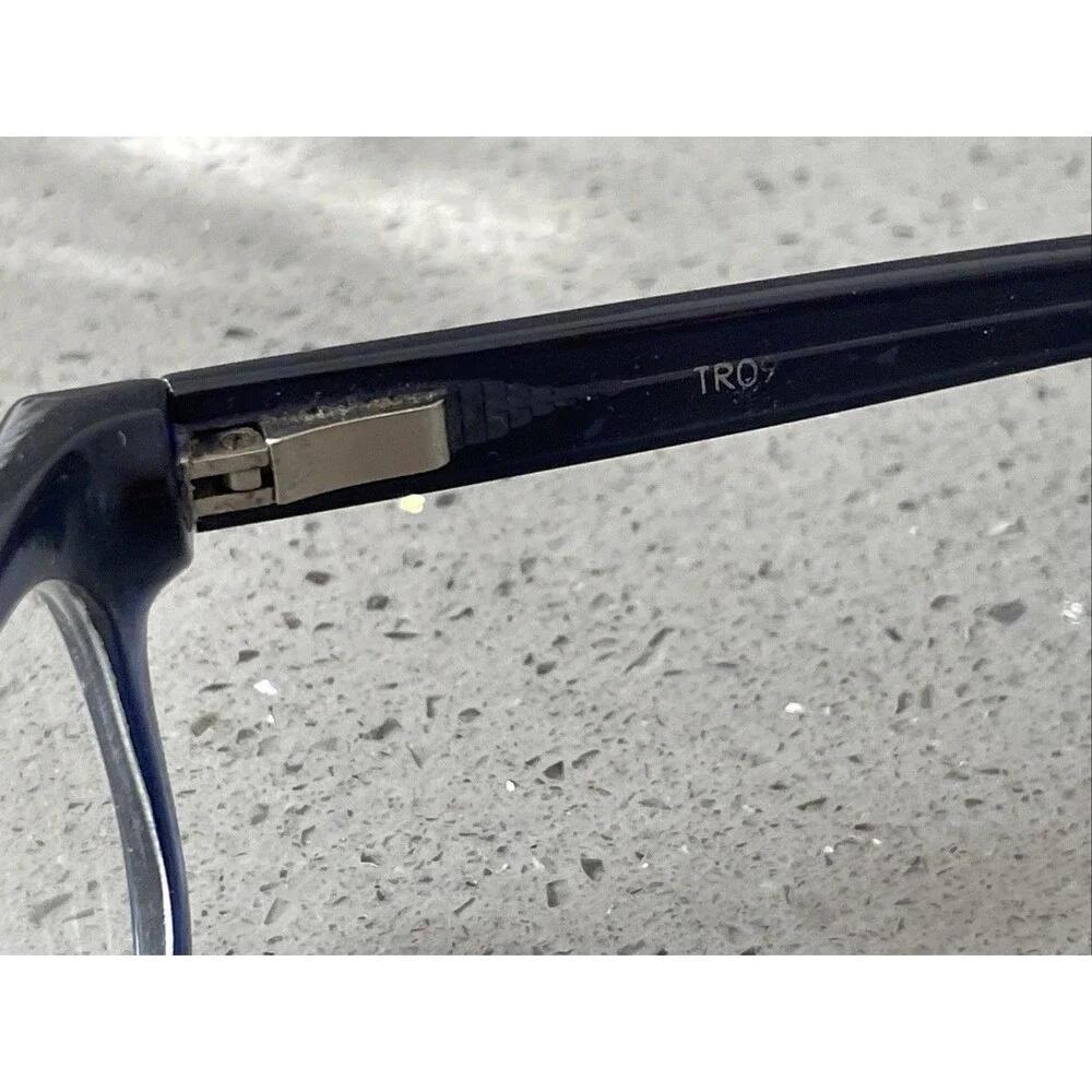 WHIMS EVOLUTIONEYES FRAMES ONLY EYEGLASSES TRO914AK  50-18-135 blue full rim